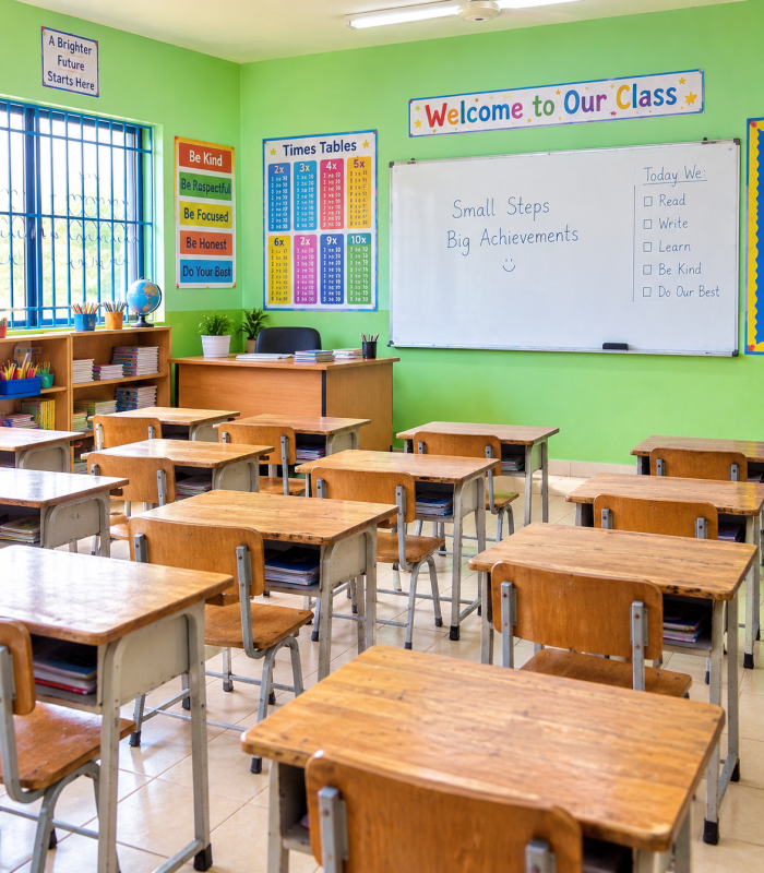 Prisjenny Kinderland classroom facilities